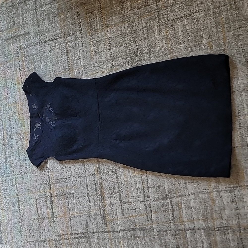 Kennedy Blue navy short lace dress